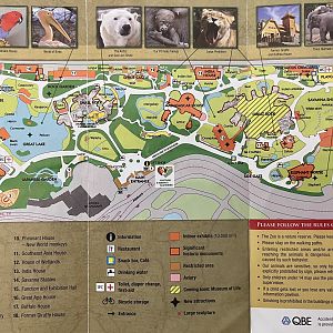 Zoo Map - undated