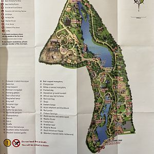Zoo Map - 2016