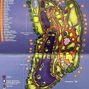 Zoo Map - 1999