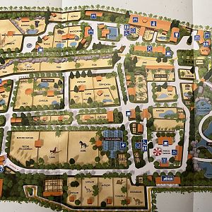 Parco Faunistico Le Cornelle Map - undated