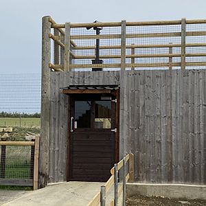 New covered viewing entrance, Hamerton, UK