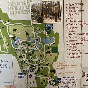 Zoo Map - 2013