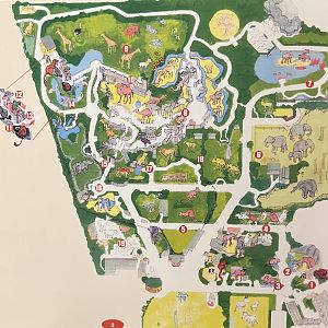 Zoo Map - 2004