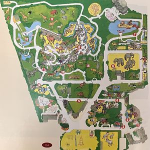 Zoo Map - 2003