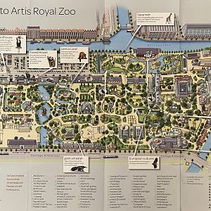 Zoo Map - 2013