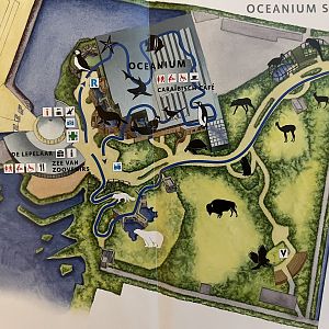 Zoo Map - March 2009 (Oceanium)