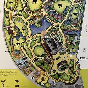 Zoo Map - March 2009 (Rivierahal)