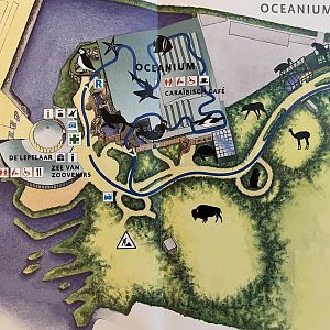 Zoo Map - July 2006 (Oceanium)