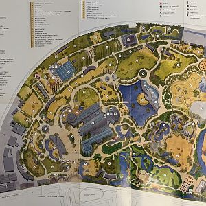 Zoo Map - 1998