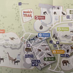Zoo Map - 2019