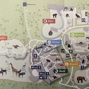 Zoo Map - undated