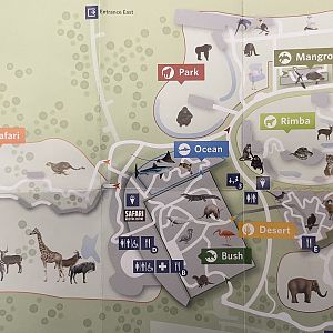 Zoo Map - undated