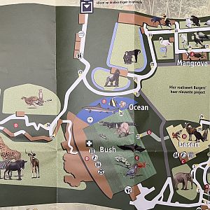 Zoo Map - 2007
