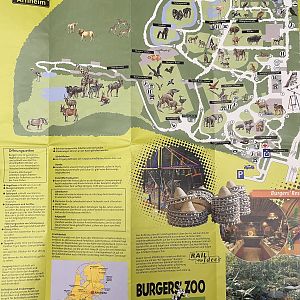 Zoo Map - undated