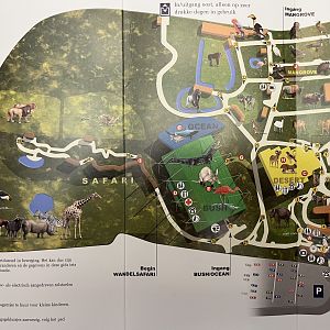 Zoo Map - 2003