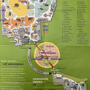 Zoo Map - 2004