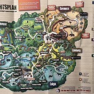 Zoo Map - 2019