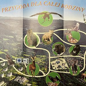 Lesny Park Niespodzianek Map - undated