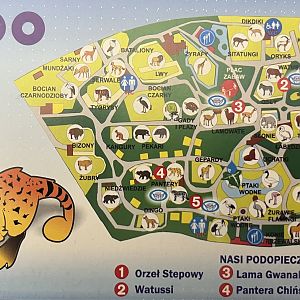 Zoo Map - undated