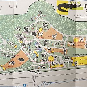 Zoo Map - 1990