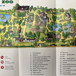 Zoo Map - 1999