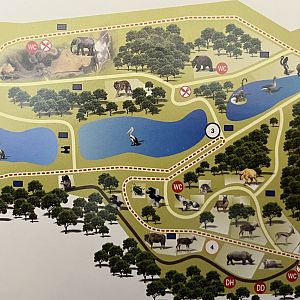 Zoo Map - undated