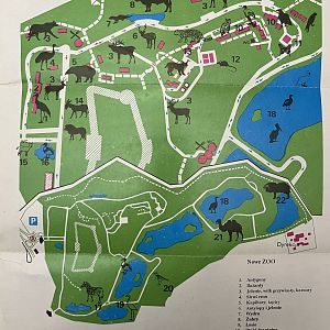 Zoo Map - undated