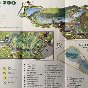 Zoo Map - 1999