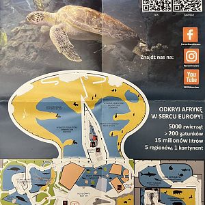 Afrykarium Map - undated