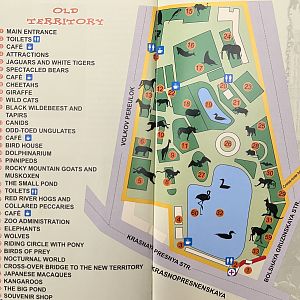 Zoo Map - 2009 (1 of 2)