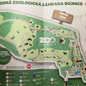 Zoo Map - undated