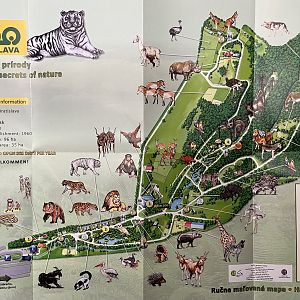 Zoo Map - undated