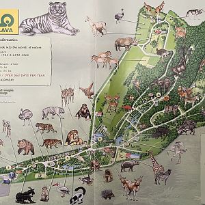 Zoo Map - undated