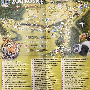 Zoo Map - undated