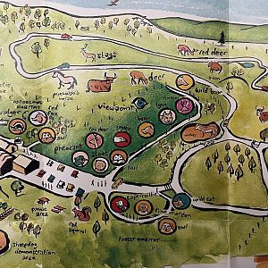 Zoo Map - 1996