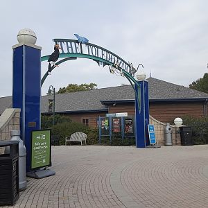 Gorgeous zoo entrance!