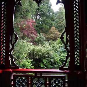 Chinese Temple Window