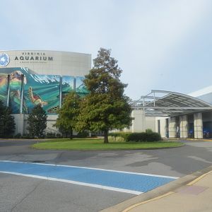 Virginia Aquarium Entrance