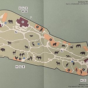 Zoo Map - undated