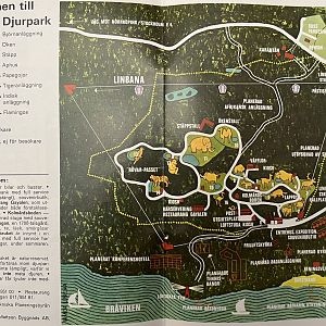 Zoo Map - 1968
