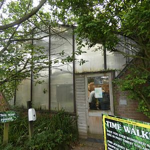Entrance to 'Walking through Time' house