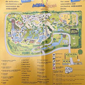Aqualeon Park Map - undated