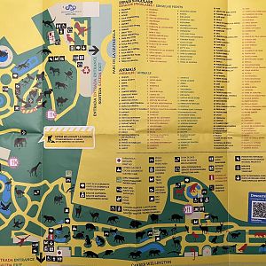 Zoo Map - 2016