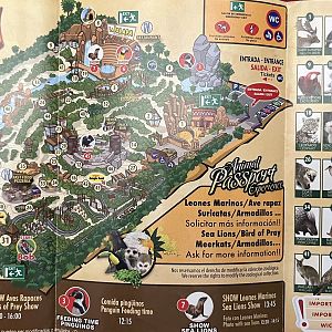 Jungle Park Zoo Map - undated