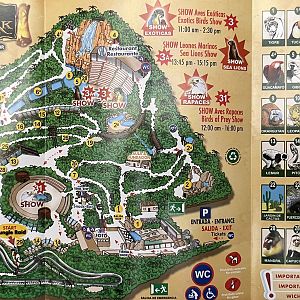 Jungle Park Zoo Map - undated