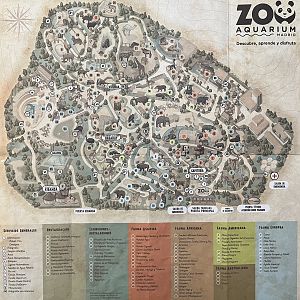 Zoo Map - 2018