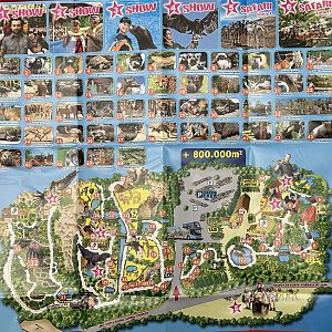 Oasis Park Zoo Map - undated