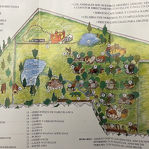 Zoo Parque Grande Map - undated