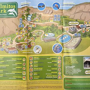 Palmitos Park Zoo Map - undated