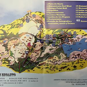 La Reserva Sevilla Zoo Map - 2013